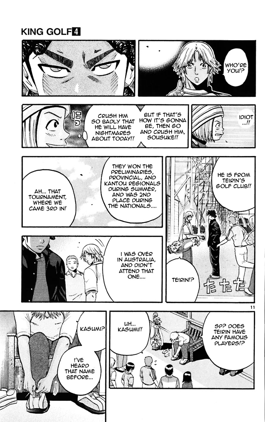 King Golf Chapter 36 page 11 - Chapter 36: Equipment