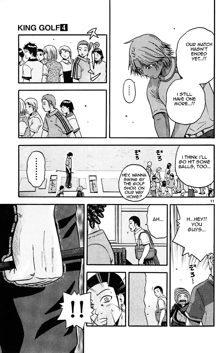 King Golf Chapter 37 page 11 - Chapter 37: Difference