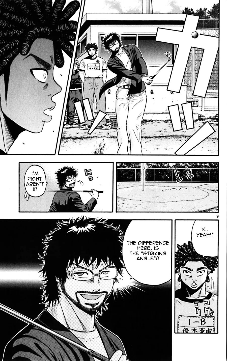 King Golf Chapter 38 page 9 - Chapter 38: Striking Angle