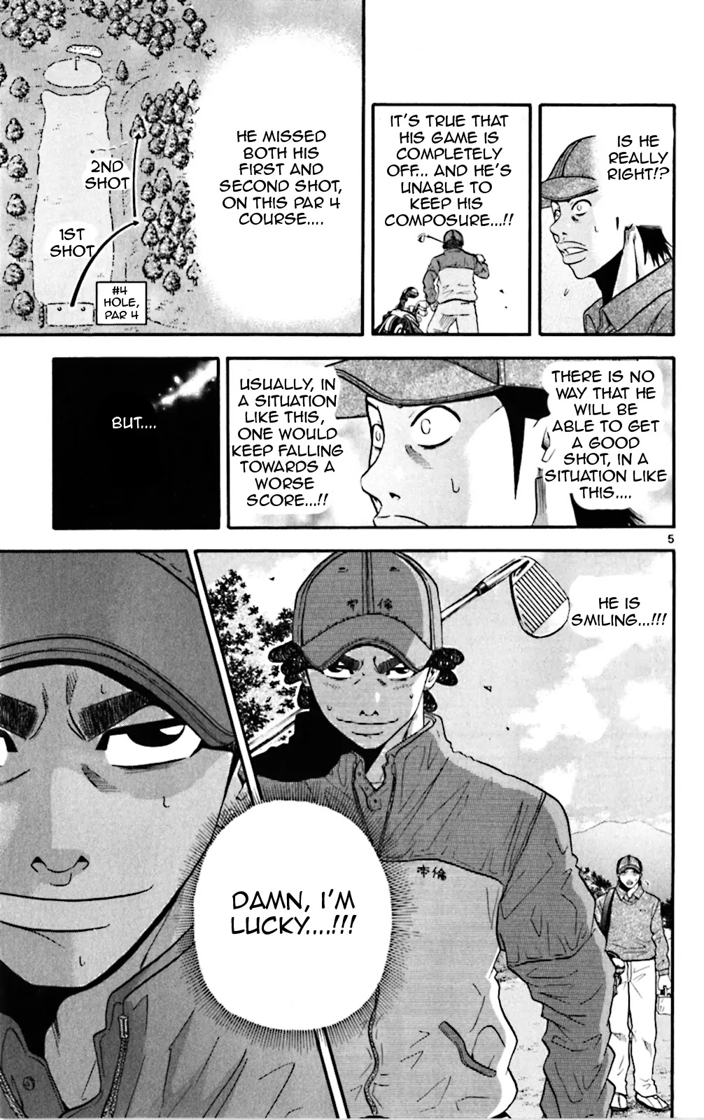King Golf Chapter 44 page 5 - Chapter 44: Clapping Rhythm