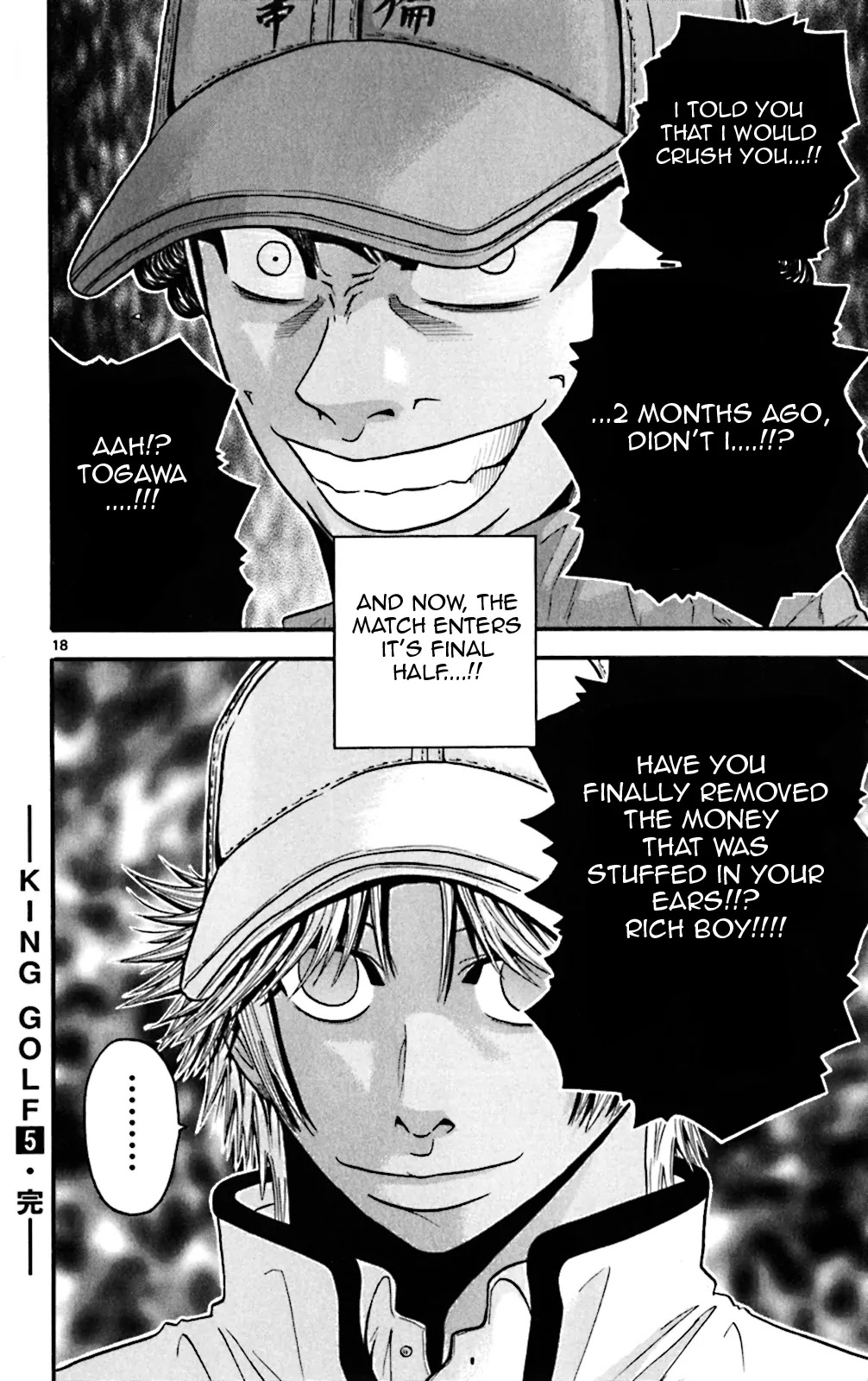 King Golf Chapter 48 page 18 - Chapter 48: Final Blow