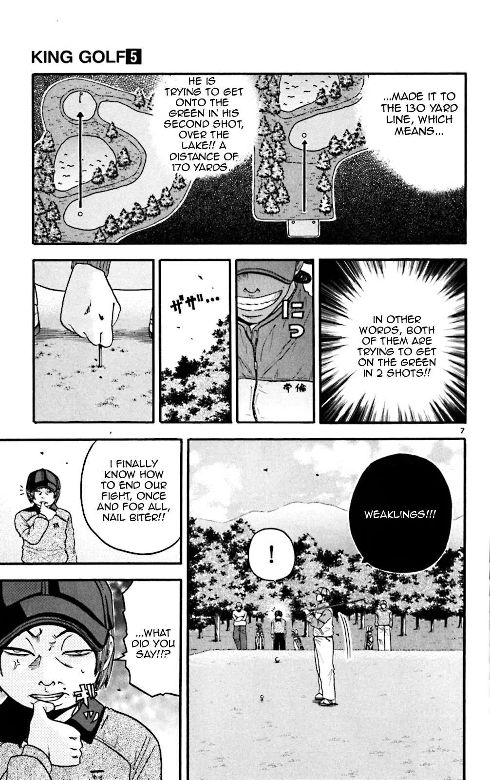 King Golf Chapter 48 page 7 - Chapter 48: Final Blow