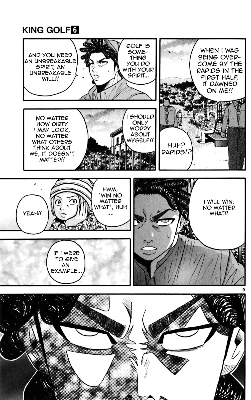 King Golf Chapter 49 page 16 - Chapter 49: Unbreakable Spirit