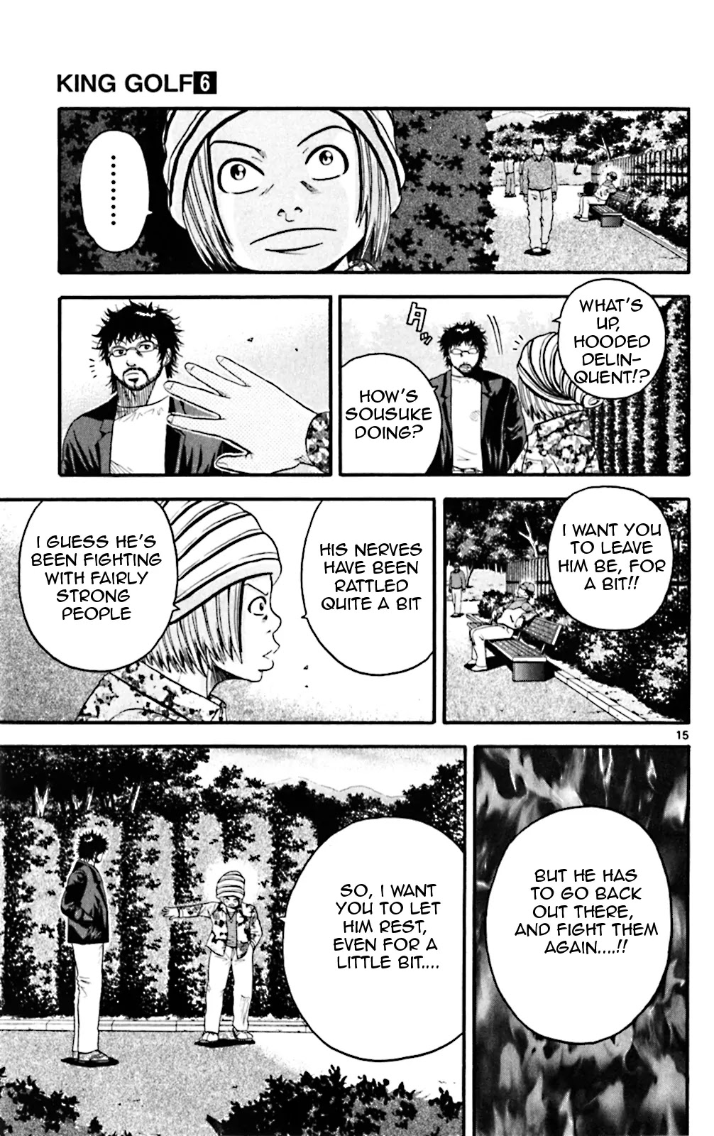 King Golf Chapter 49 page 22 - Chapter 49: Unbreakable Spirit
