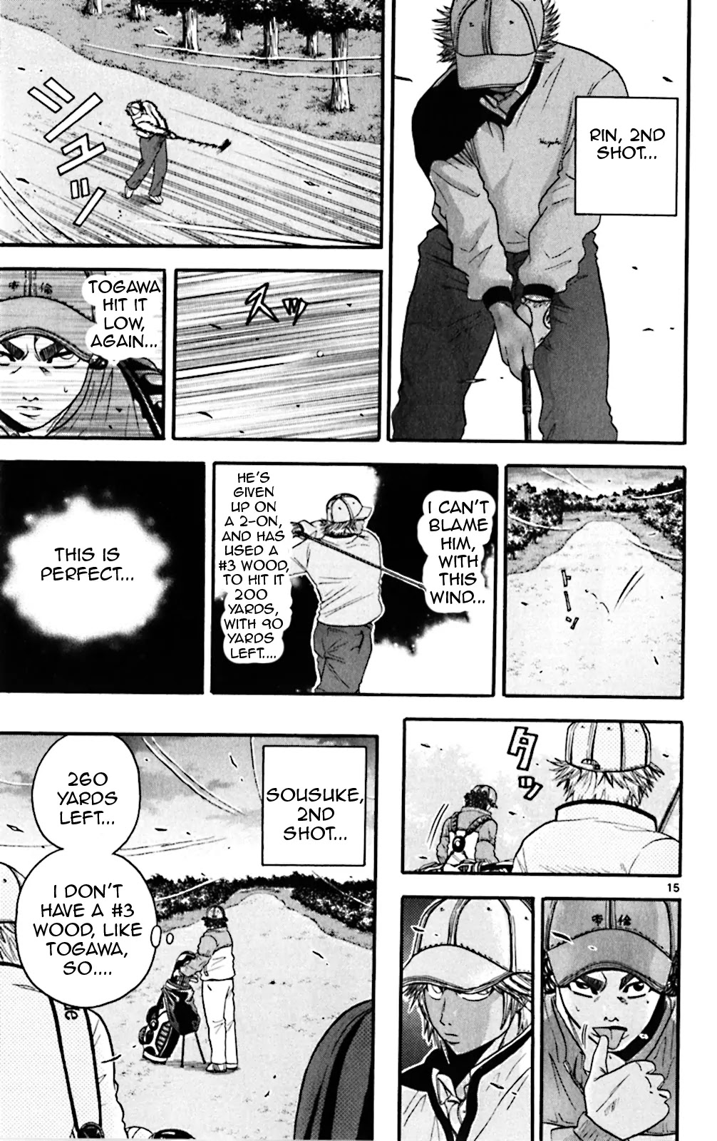 King Golf Chapter 52 page 15 - Chapter 52: Against the Wind