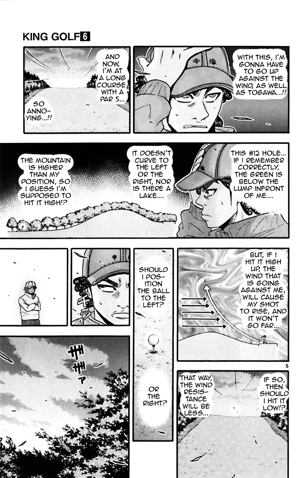 King Golf Chapter 52 page 5 - Chapter 52: Against the Wind