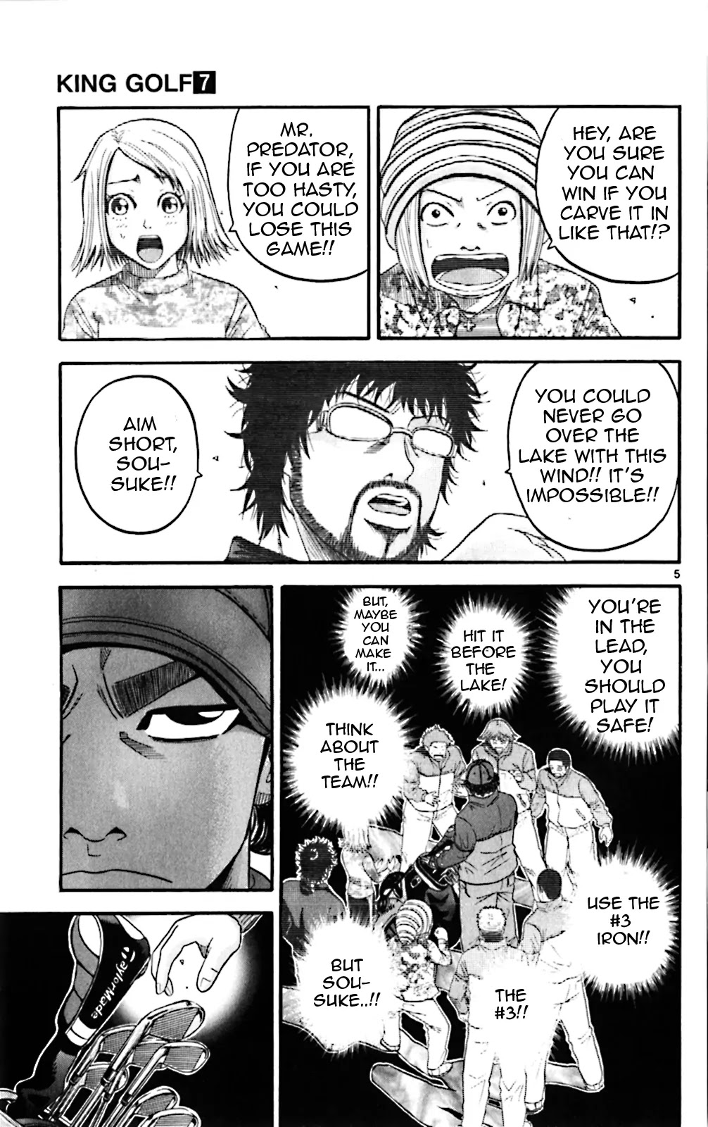 King Golf Chapter 61 page 5 - Chapter 61: Domination