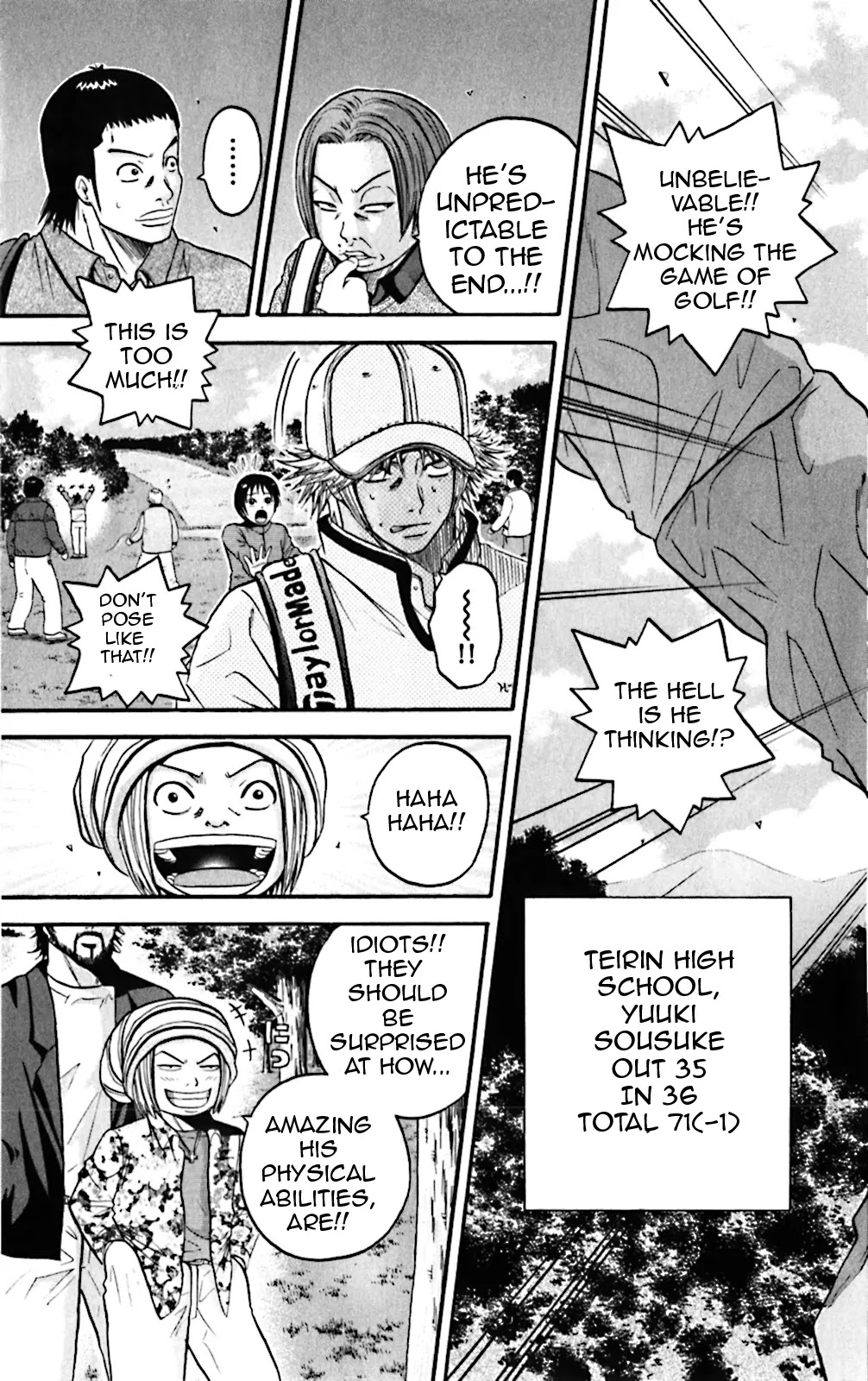 King Golf Chapter 62 page 7 - Chapter 62: End of the Match