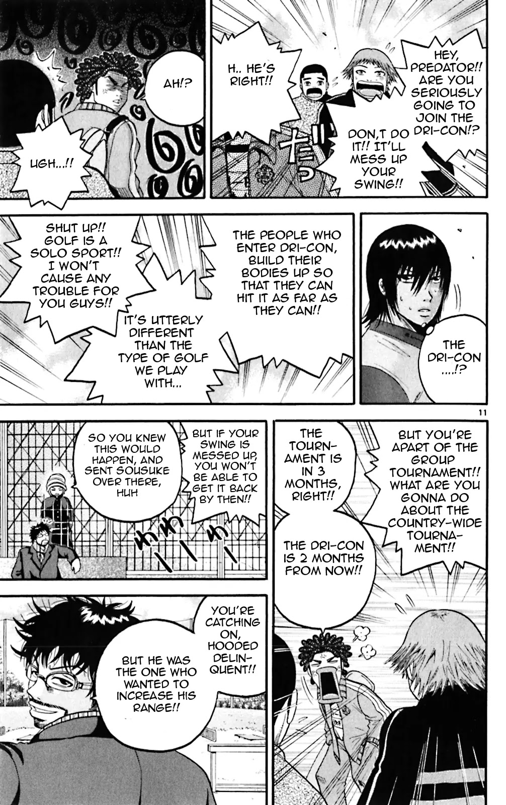 King Golf Chapter 65 page 11 - Chapter 65 : The Dri-con
