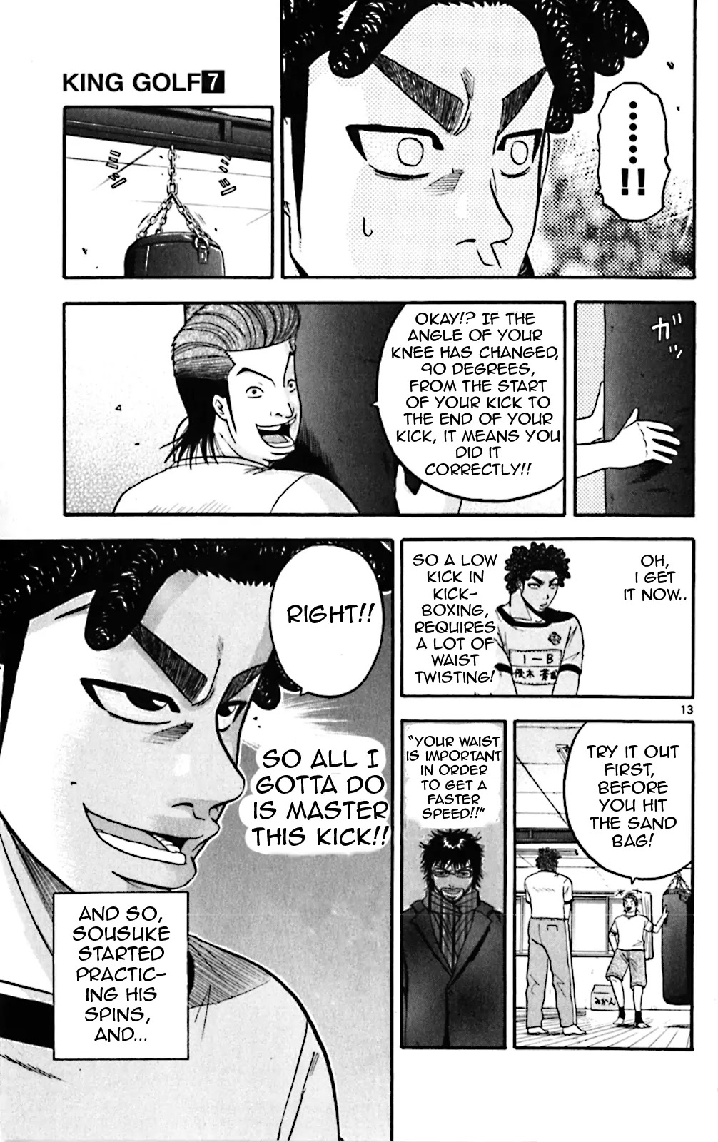 King Golf Chapter 67 page 13 - Chapter 67: Summoned Beast