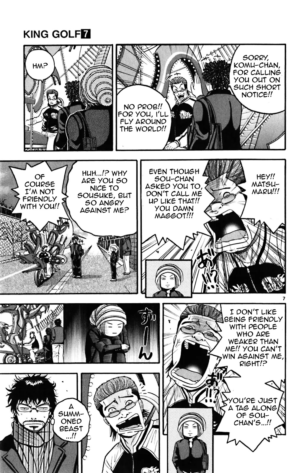 King Golf Chapter 67 page 7 - Chapter 67: Summoned Beast