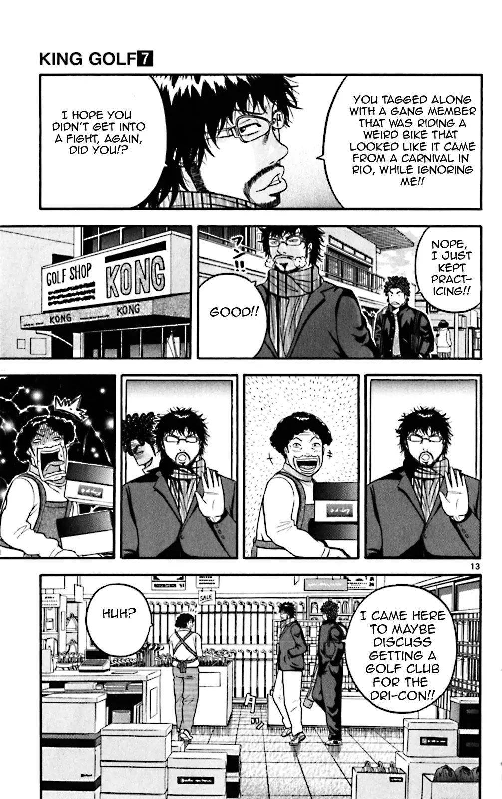 King Golf Chapter 68 page 13 - Chapter 68: Kick