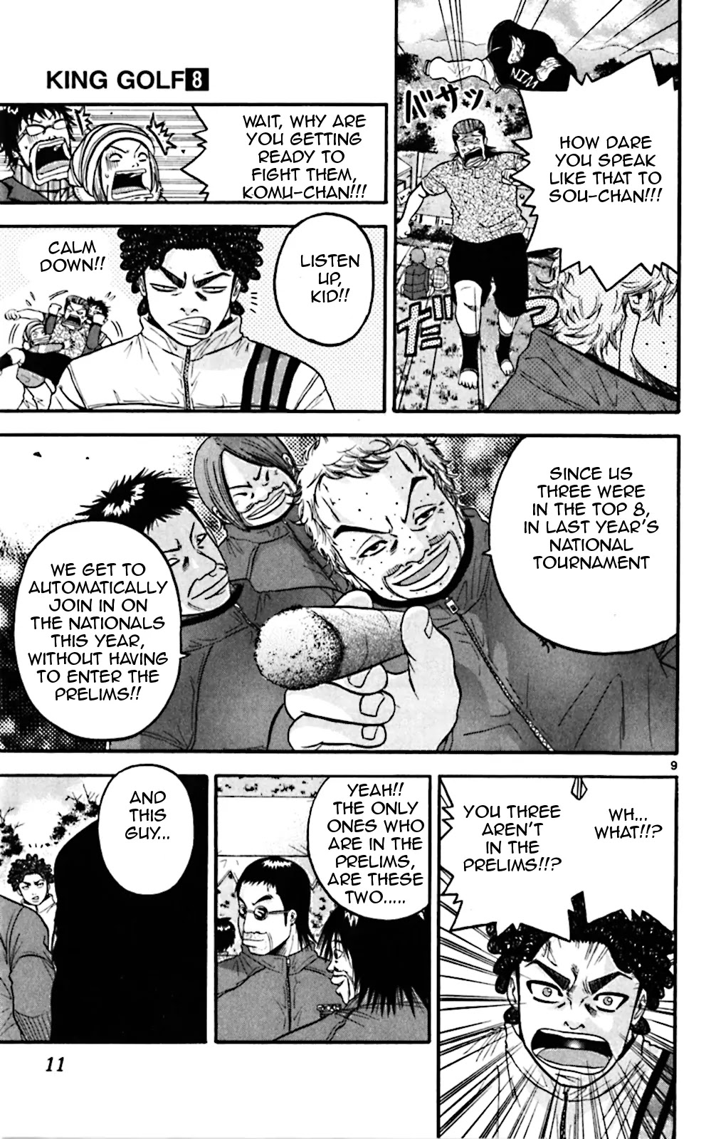 King Golf Chapter 69 page 16 - Chapter 69: Announcement