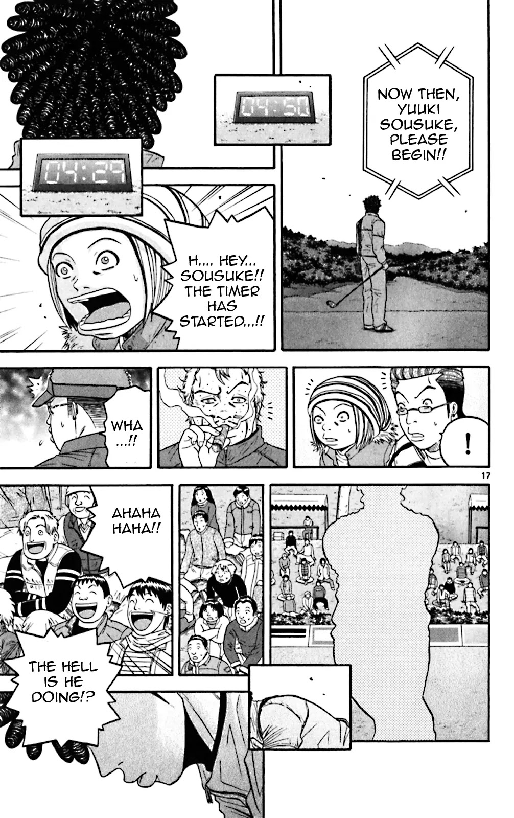 King Golf Chapter 71 page 17 - Chapter 71: Tensing Up