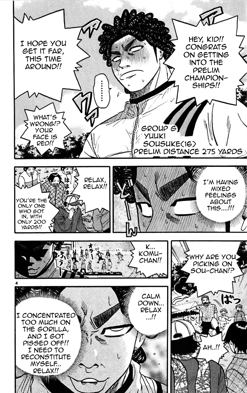 King Golf Chapter 71 page 4 - Chapter 71: Tensing Up