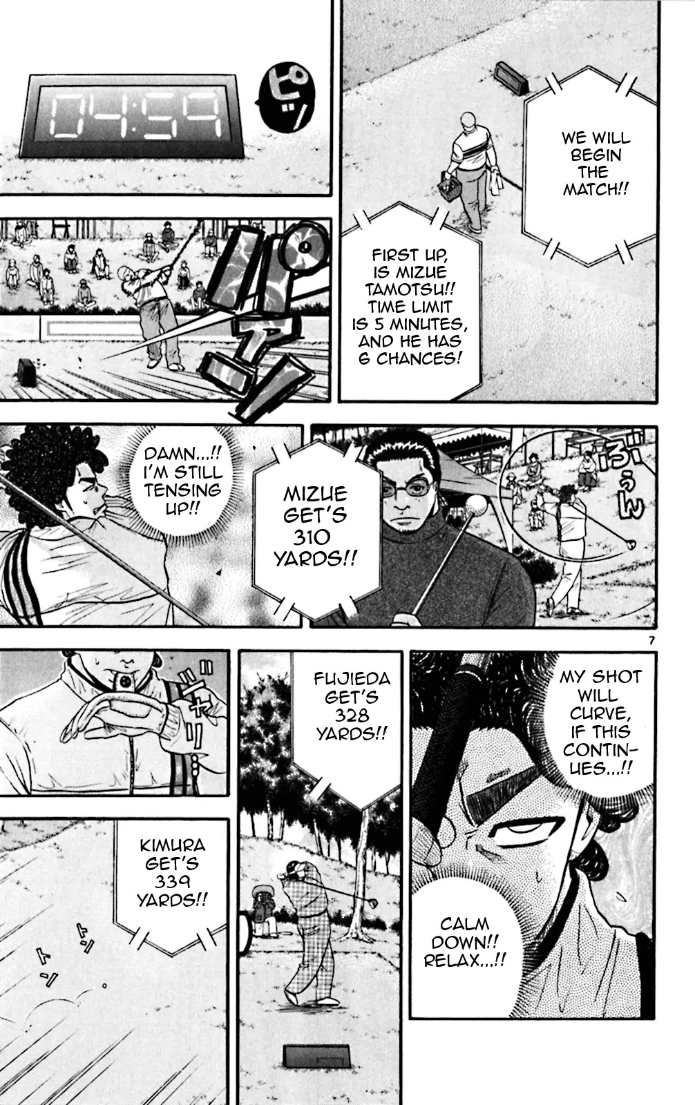 King Golf Chapter 71 page 7 - Chapter 71: Tensing Up