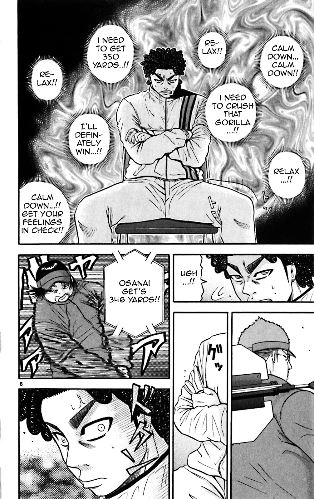 King Golf Chapter 71 page 8 - Chapter 71: Tensing Up