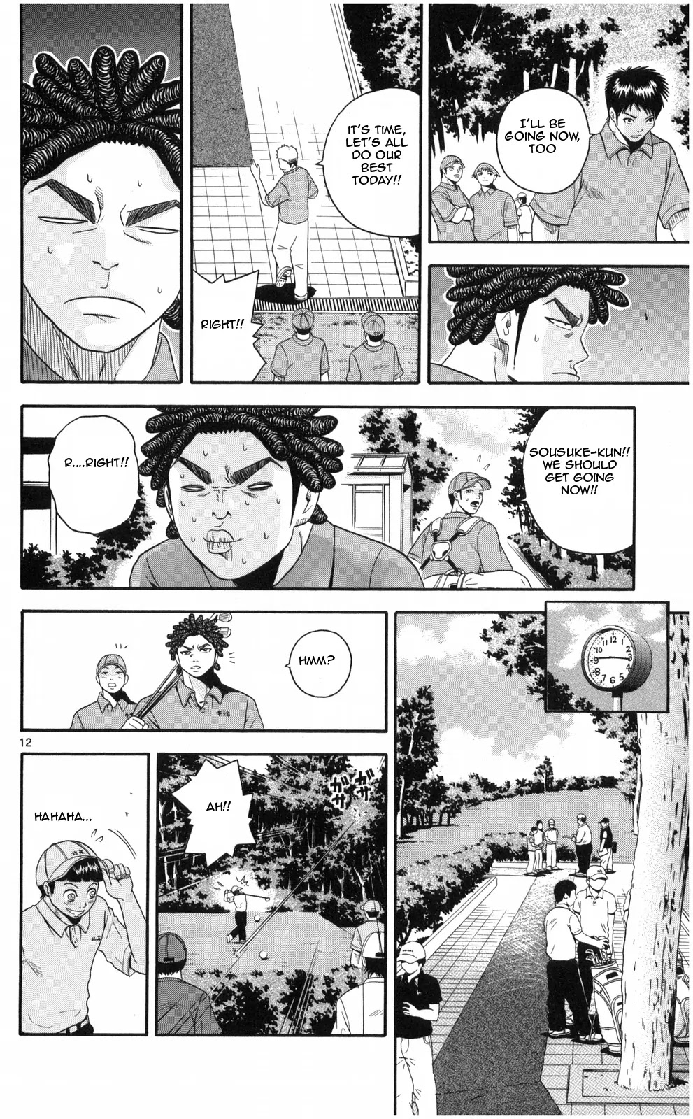 King Golf Chapter 8 page 12 - Chapter 8: Debut Shot