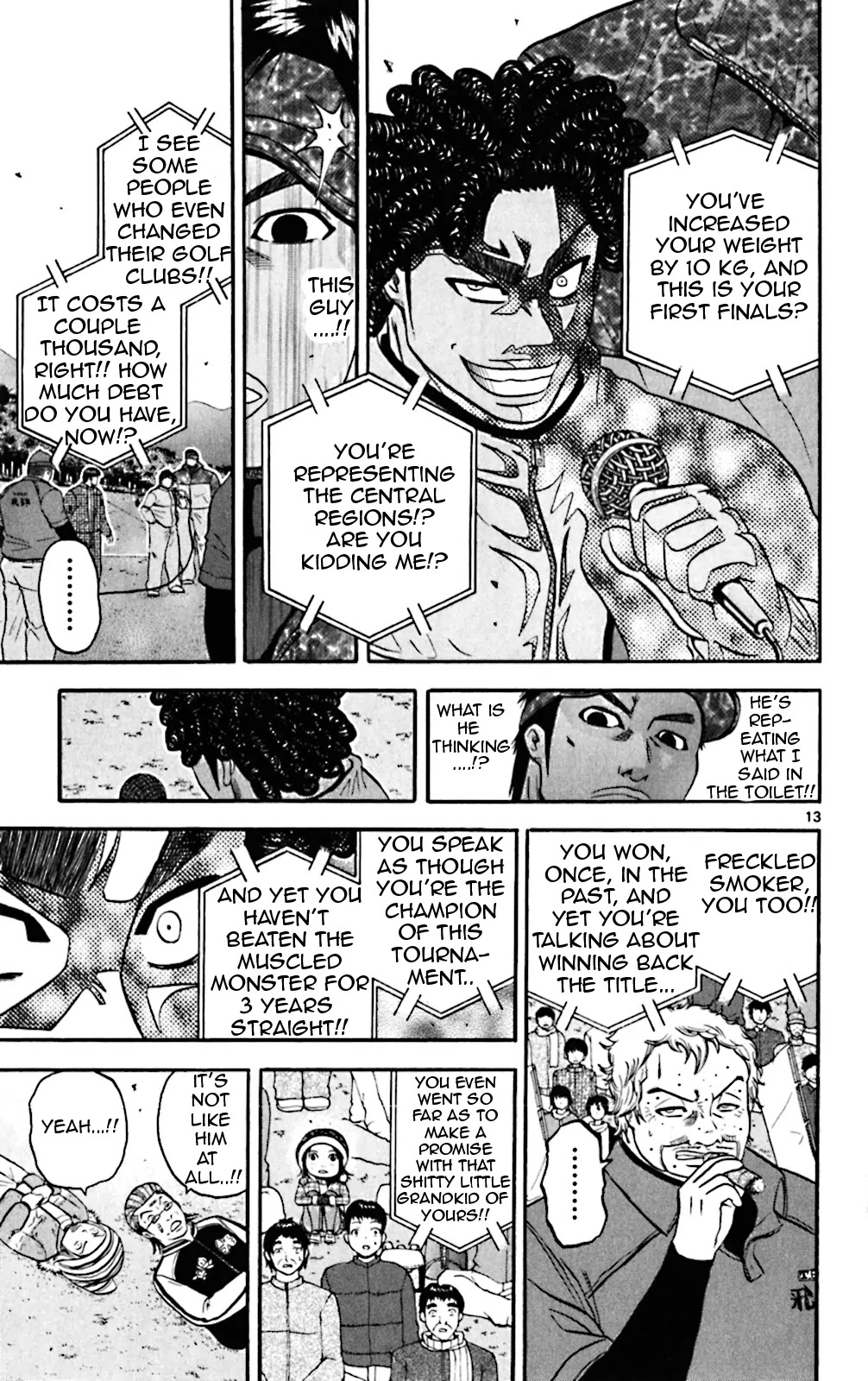 King Golf Chapter 80 page 13 - Chapter 80: Evil Intent