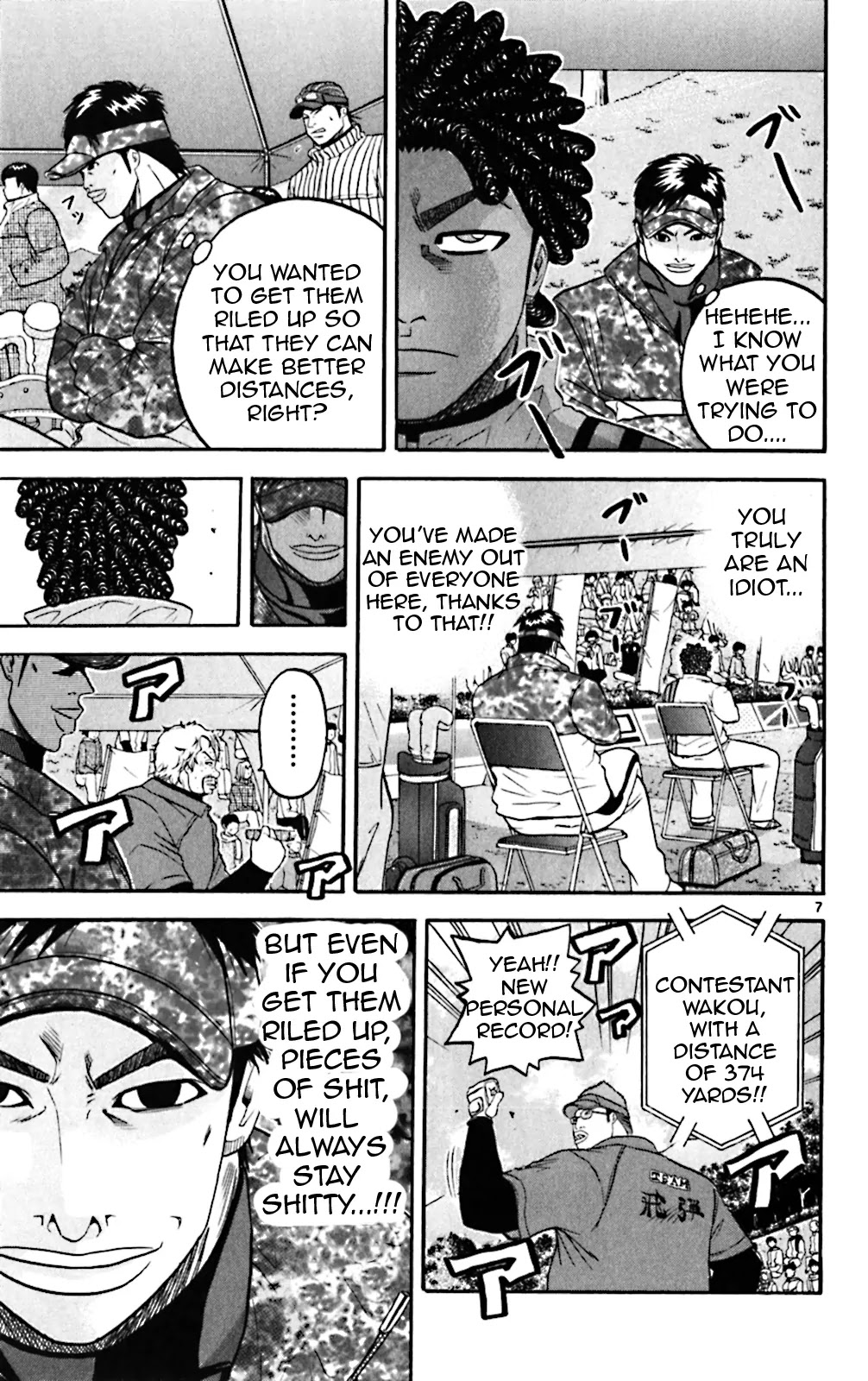 King Golf Chapter 81 page 7 - Chapter 81 : Muscles