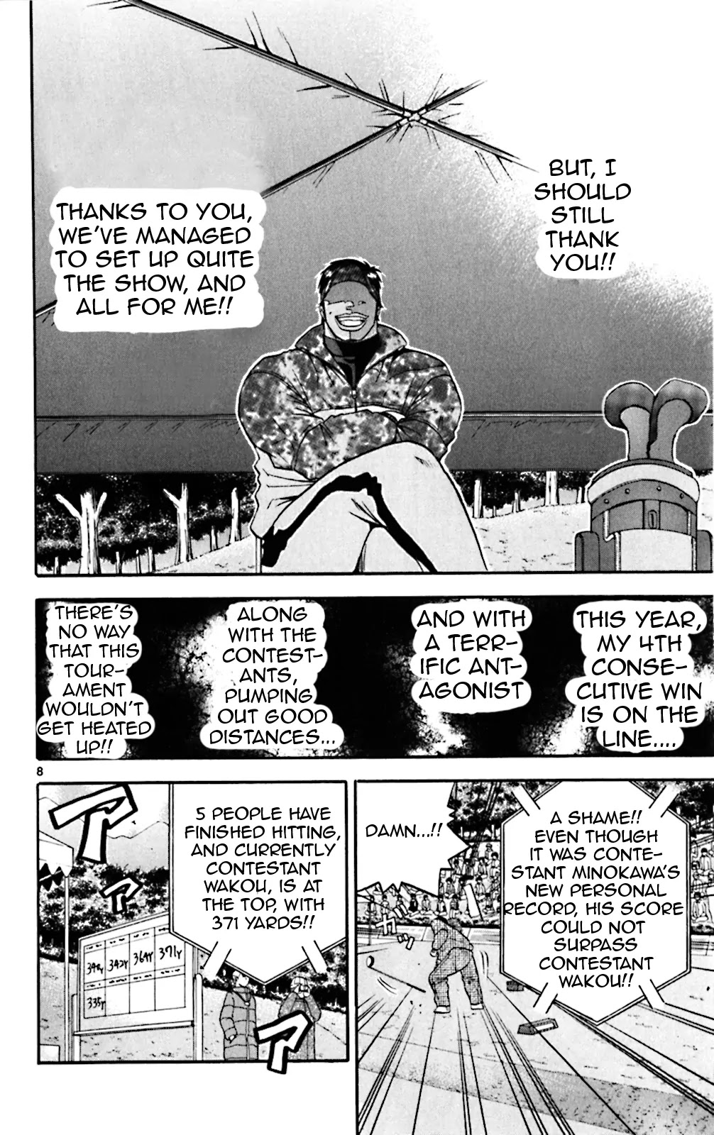 King Golf Chapter 81 page 8 - Chapter 81 : Muscles
