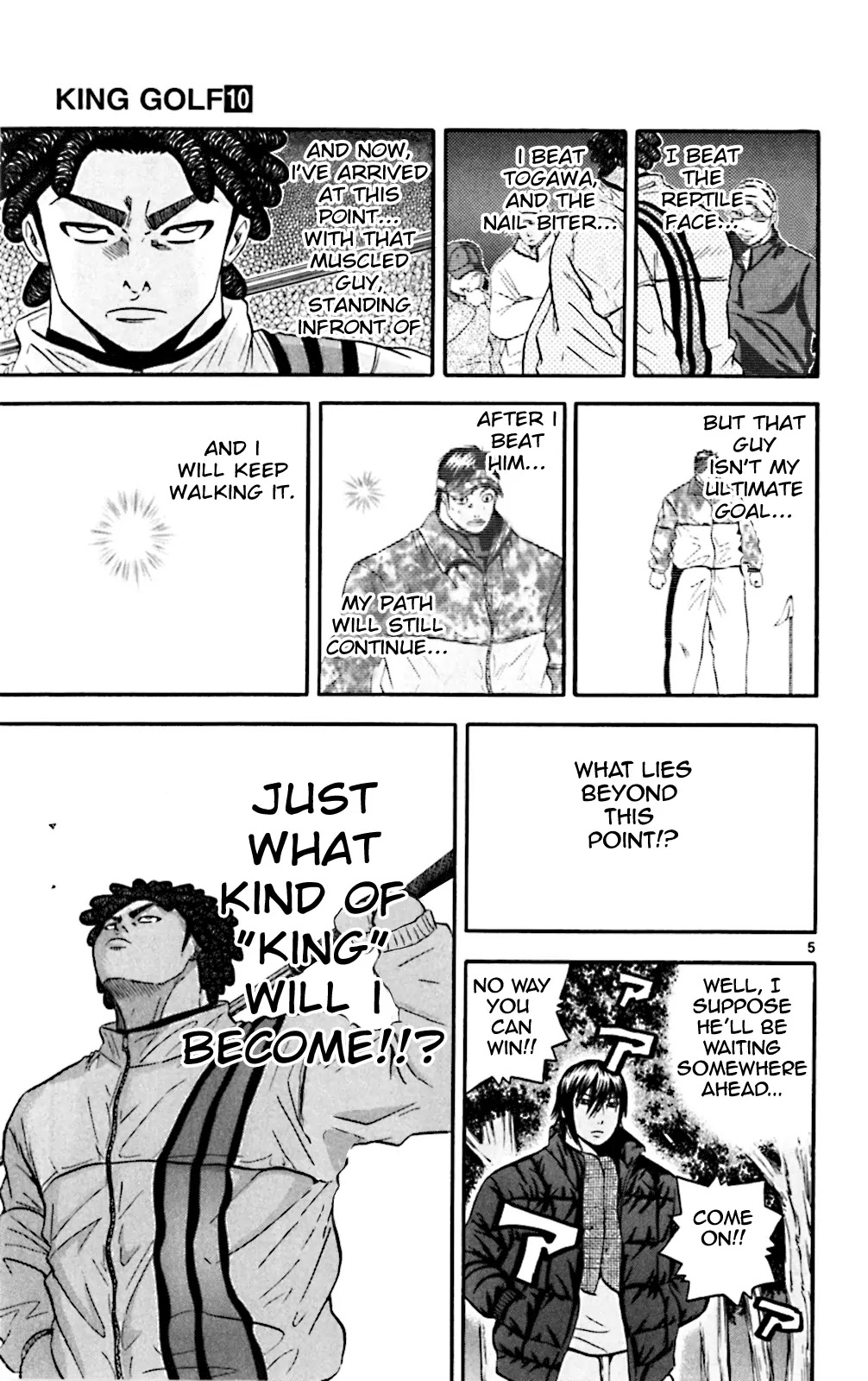 King Golf Chapter 90 page 4 - Chapter 90: Release