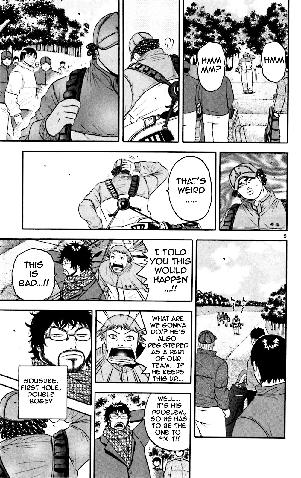 King Golf Chapter 94 page 5 - Chapter 94: Crumble