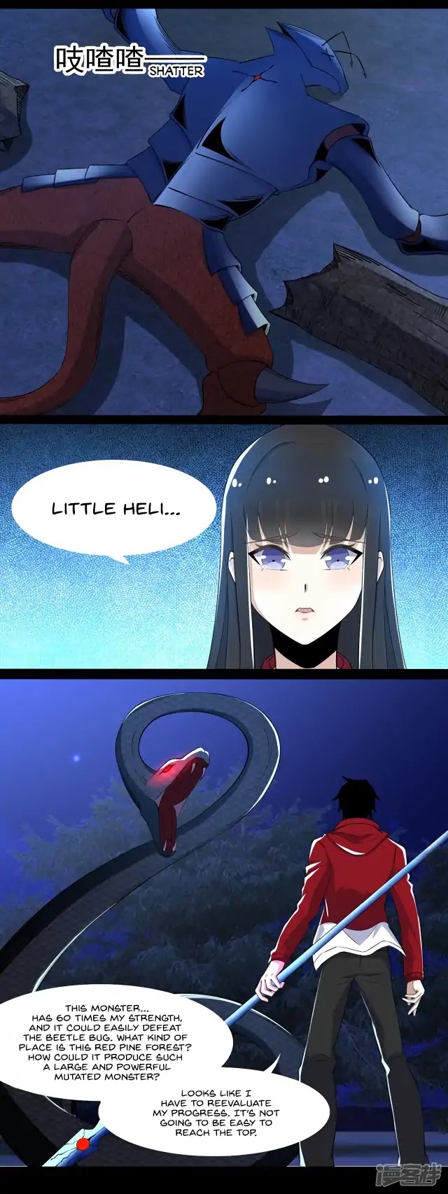 King of Apocalypse Chapter 100 page 9 - Chapter 100: The Giant Black Python