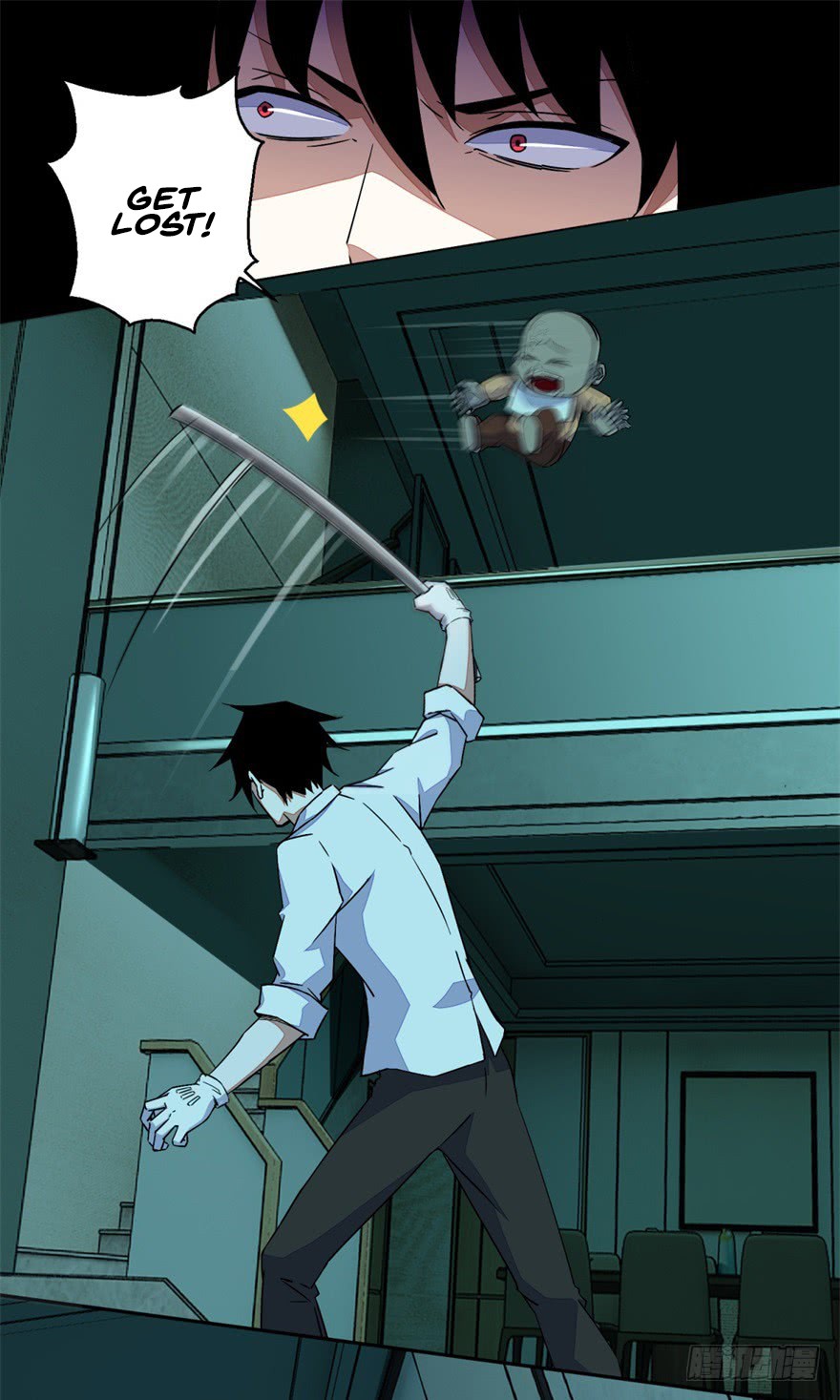 King of Apocalypse Chapter 11 page 2 - Chapter 11: Battle Against a Lil' Monster