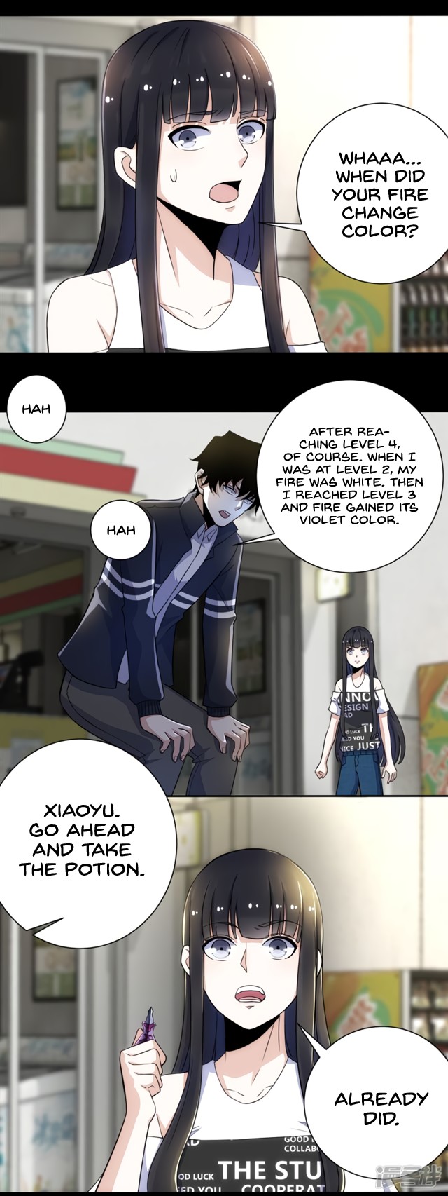 King of Apocalypse Chapter 72 page 15 - Chapter 72: Violet Flames