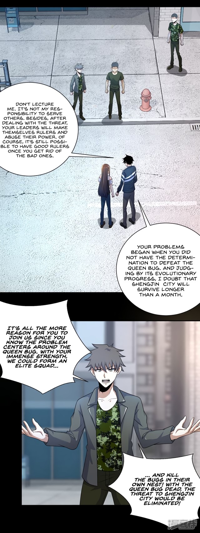 King of Apocalypse Chapter 72 page 6 - Chapter 72: Violet Flames