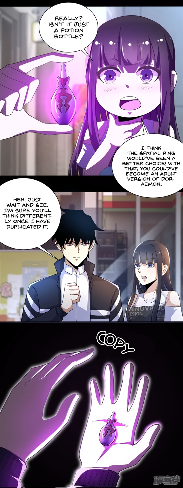 King of Apocalypse Chapter 72 page 9 - Chapter 72: Violet Flames