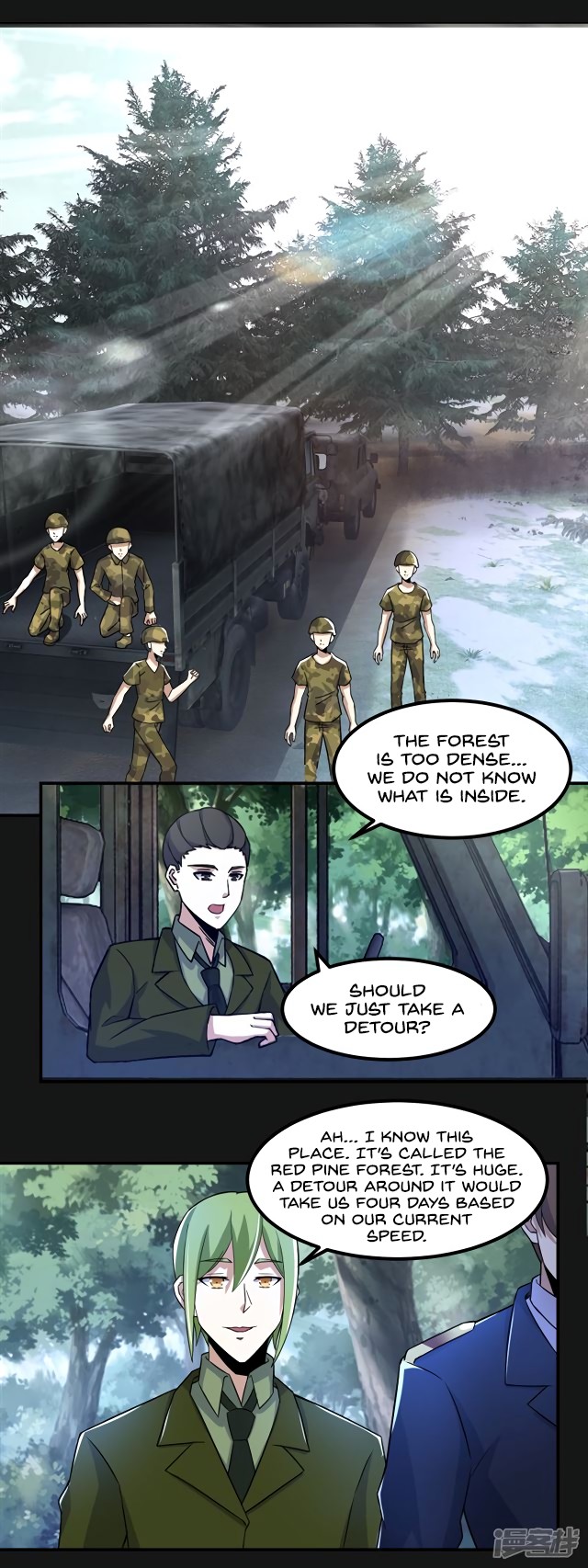 King of Apocalypse Chapter 95 page 14 - Chapter 95: The Pine Forest