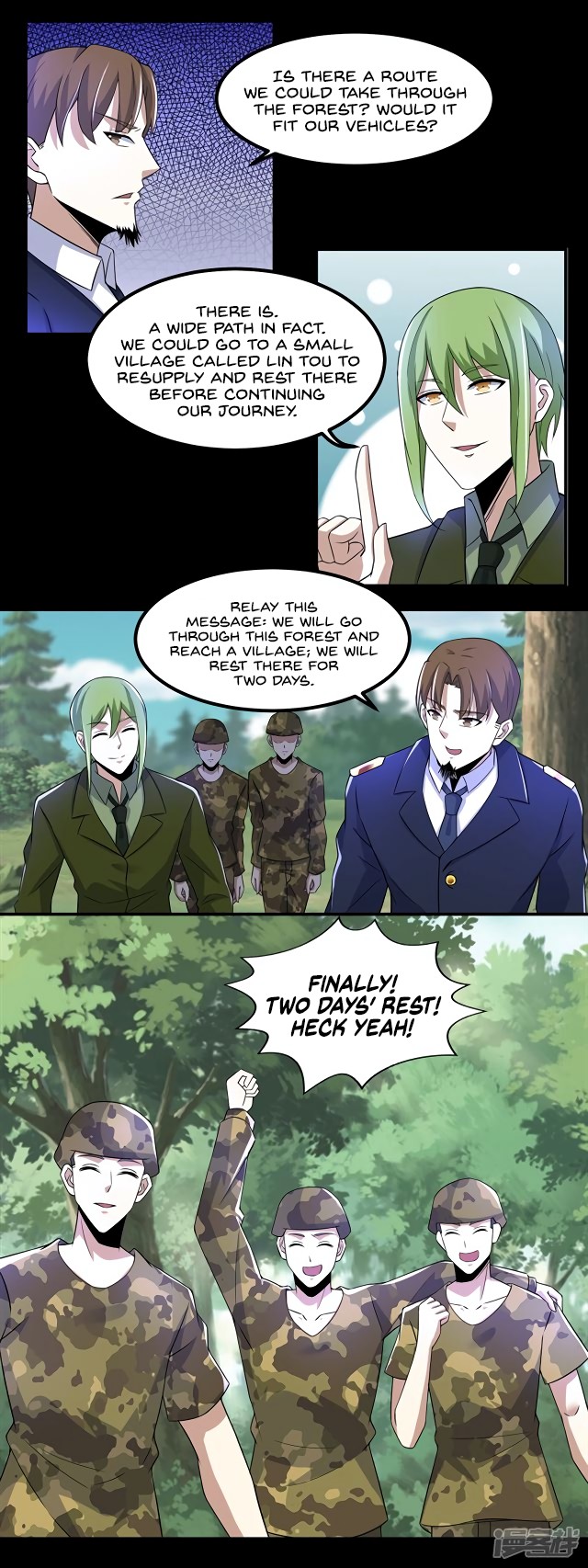 King of Apocalypse Chapter 95 page 15 - Chapter 95: The Pine Forest