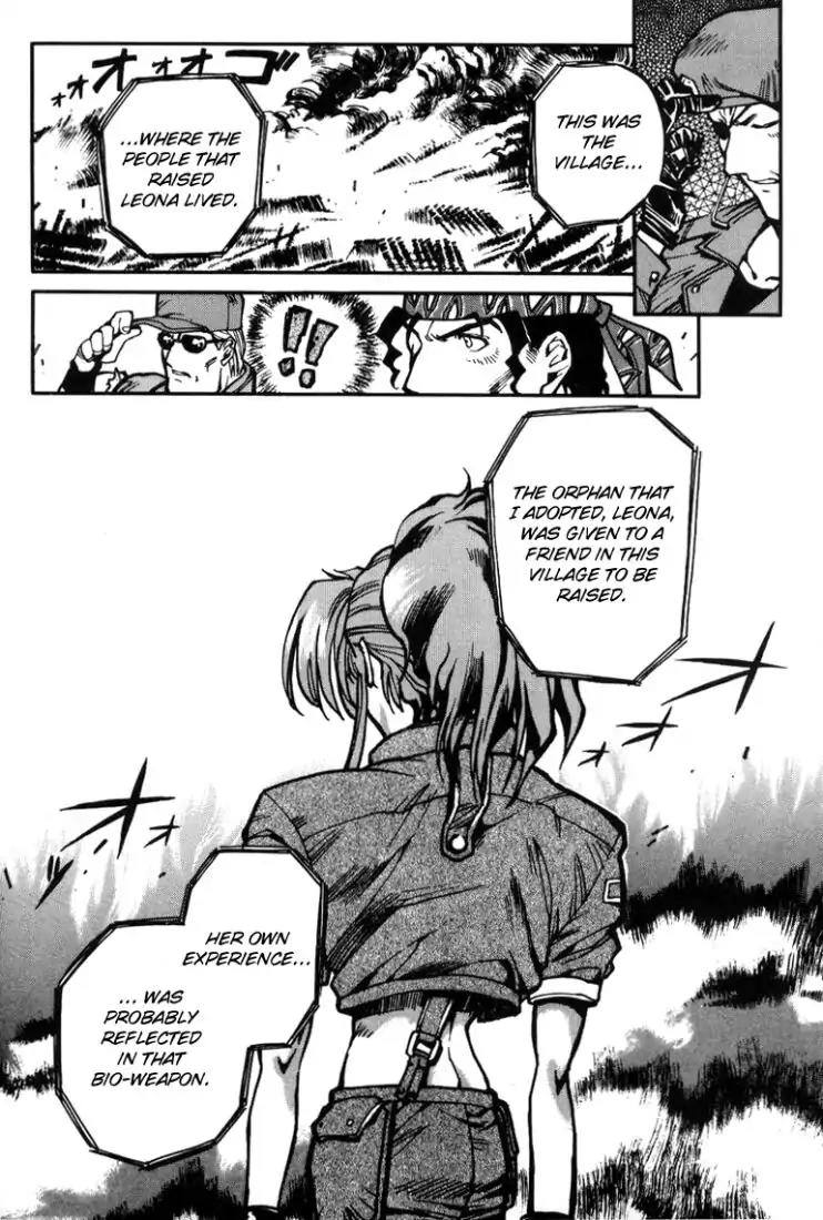 King of Fighters Chapter 10.5 page 21 - Vol.5 The King of Fighter Kyo extra - LEONA