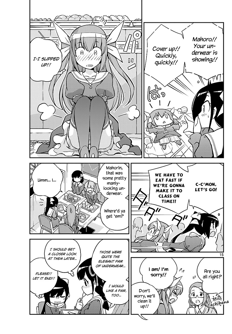 King of Idol Chapter 4 page 16 - Chapter 4: Fun? Scary? My Experience at the All-Girl School!