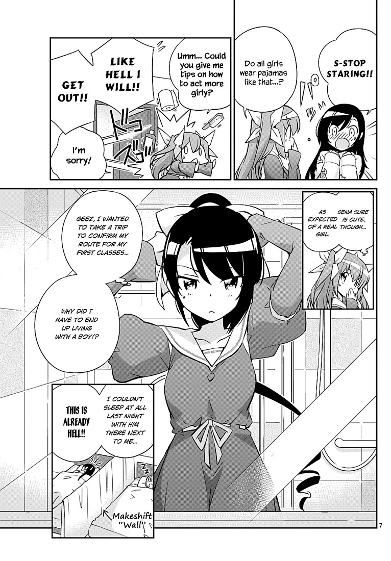 King of Idol Chapter 4 page 8 - Chapter 4: Fun? Scary? My Experience at the All-Girl School!
