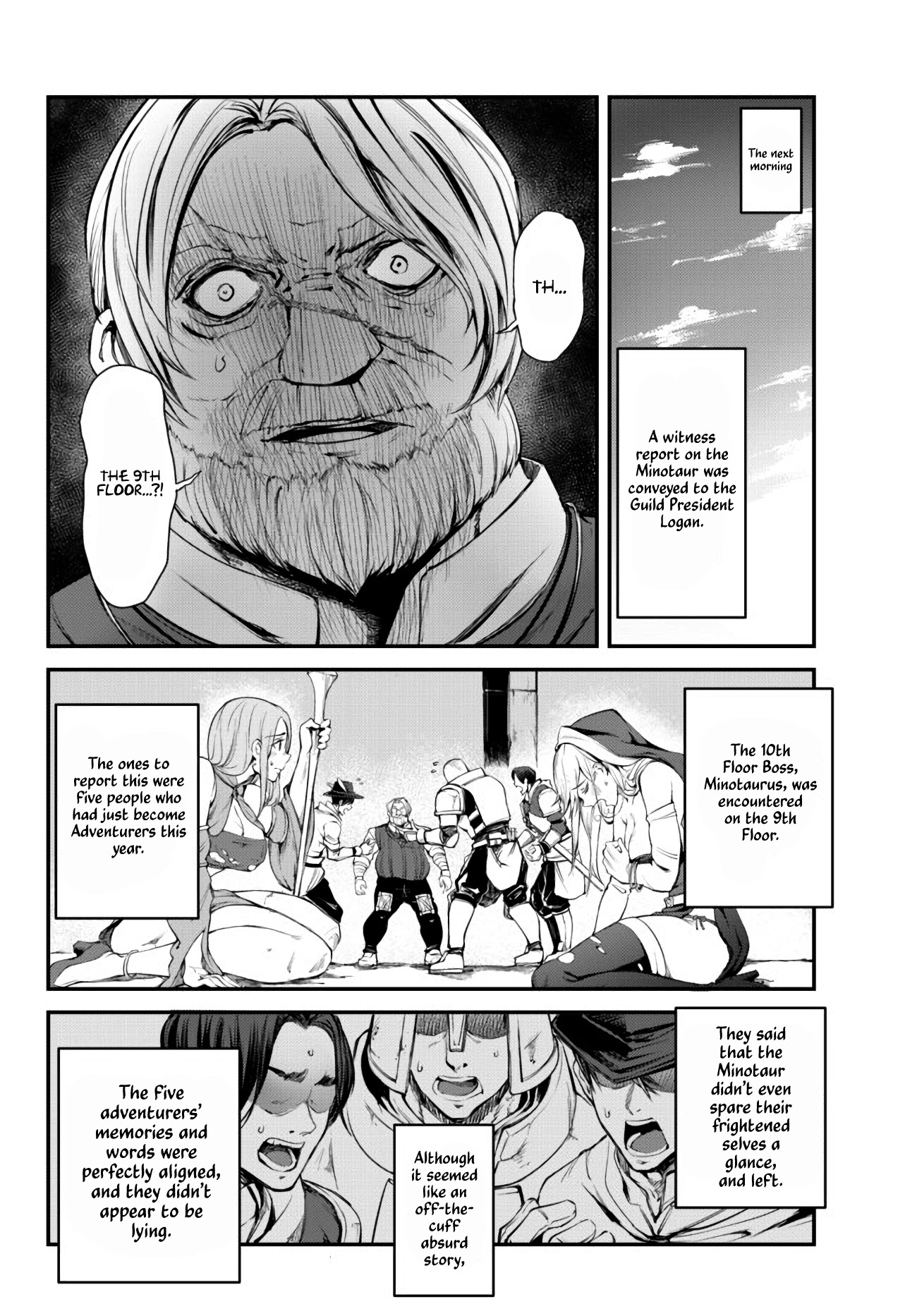 King of the Labyrinth Chapter 4.1 page 9 - Chapter 4.1