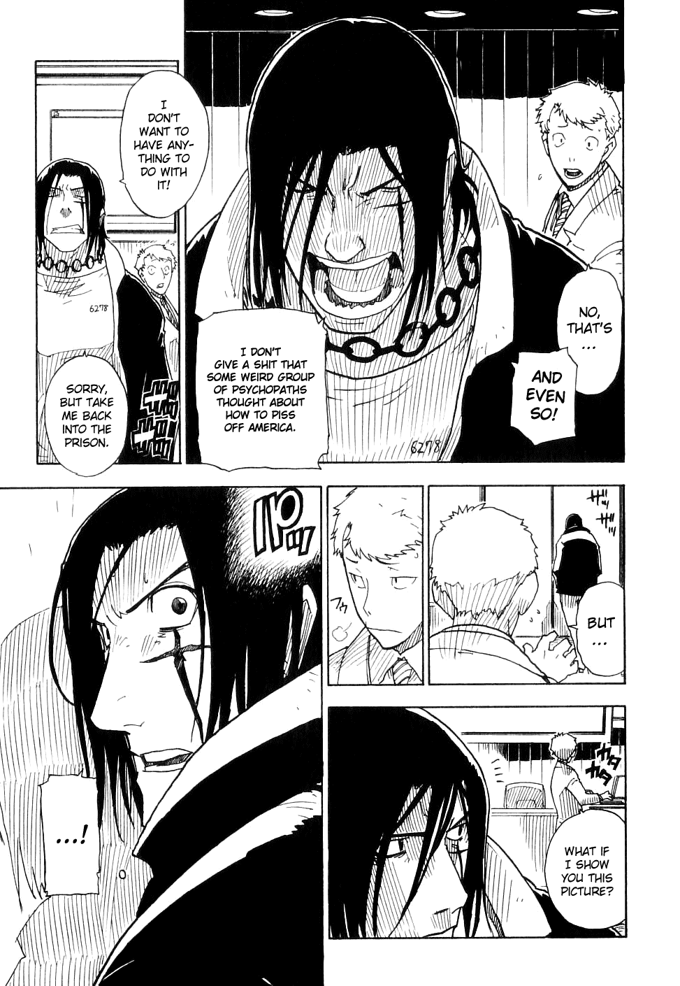 King of Thorn Chapter 21 page 11 - Chapter 21: The Bird In The Cage... Part 1