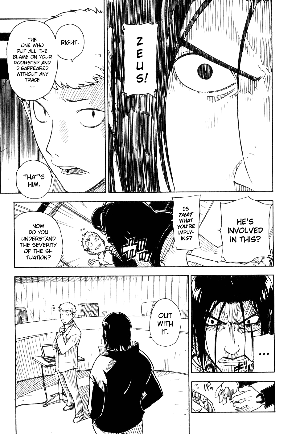 King of Thorn Chapter 21 page 13 - Chapter 21: The Bird In The Cage... Part 1