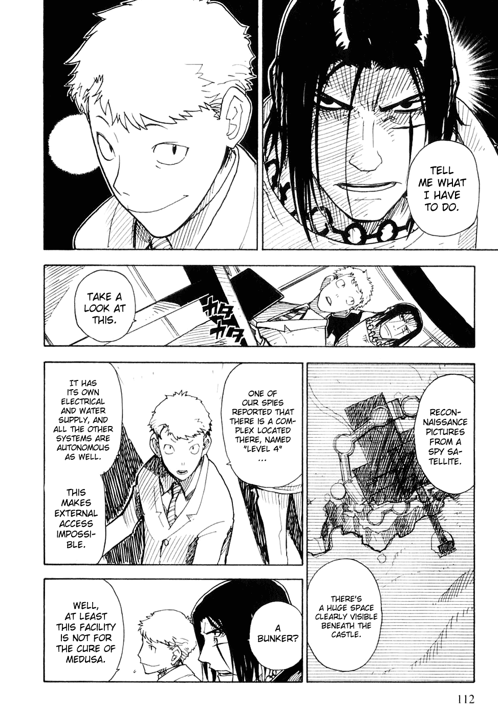 King of Thorn Chapter 21 page 14 - Chapter 21: The Bird In The Cage... Part 1