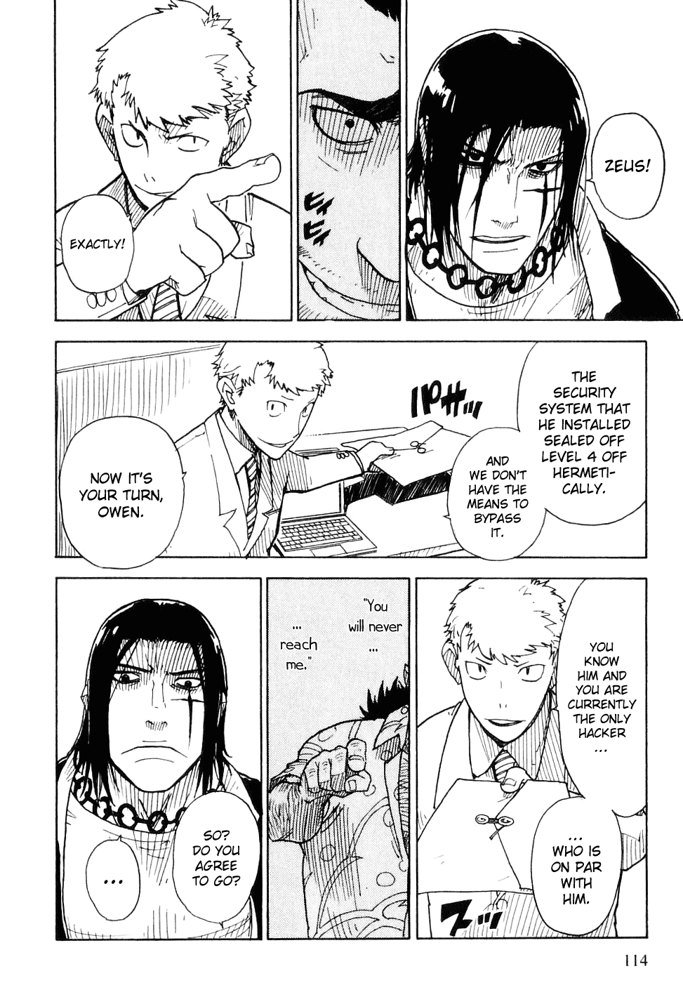 King of Thorn Chapter 21 page 16 - Chapter 21: The Bird In The Cage... Part 1
