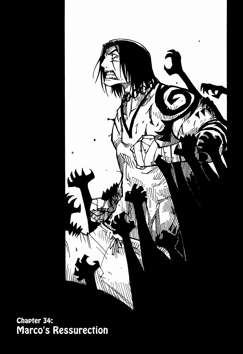 King of Thorn Chapter 34 page 1 - Chapter 34: Marco's Resurrection