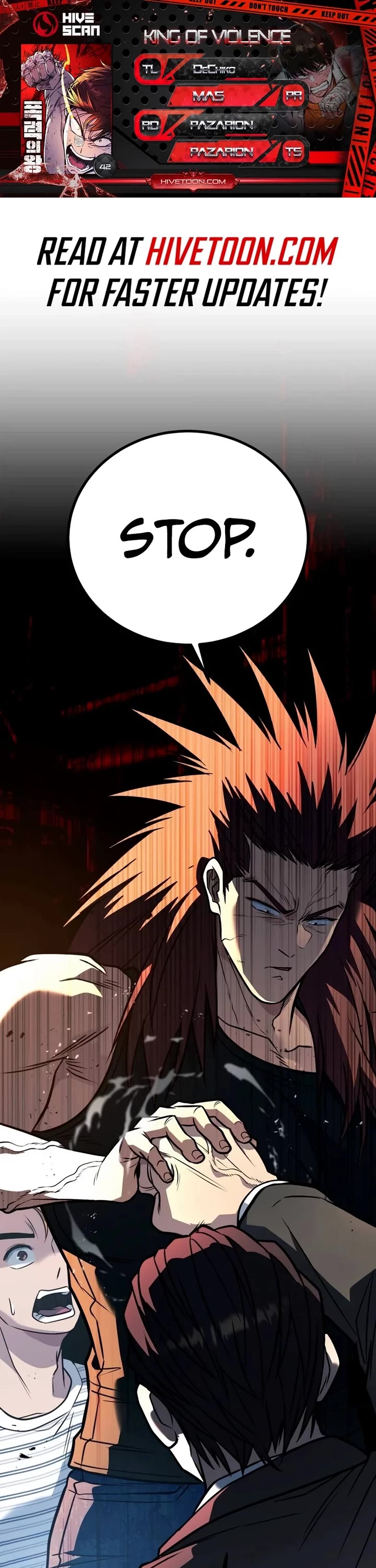 King of Violence Chapter 42 page 1 - Chapter 42