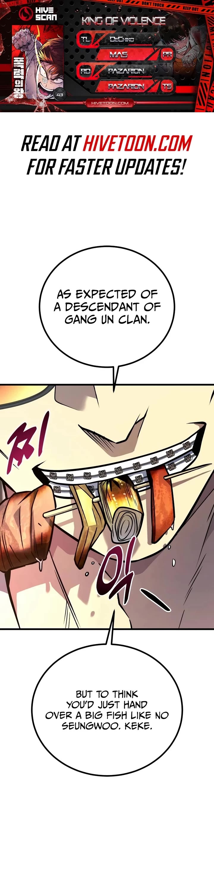 King of Violence Chapter 43 page 1 - Chapter 43