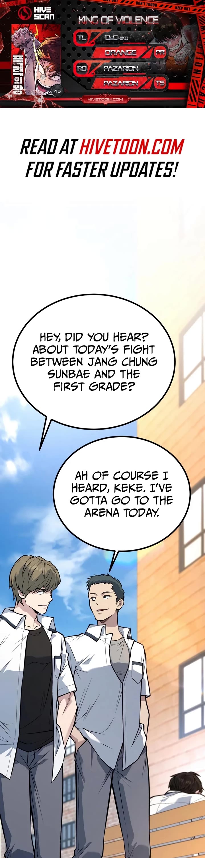 King of Violence Chapter 46 page 1 - Chapter 46