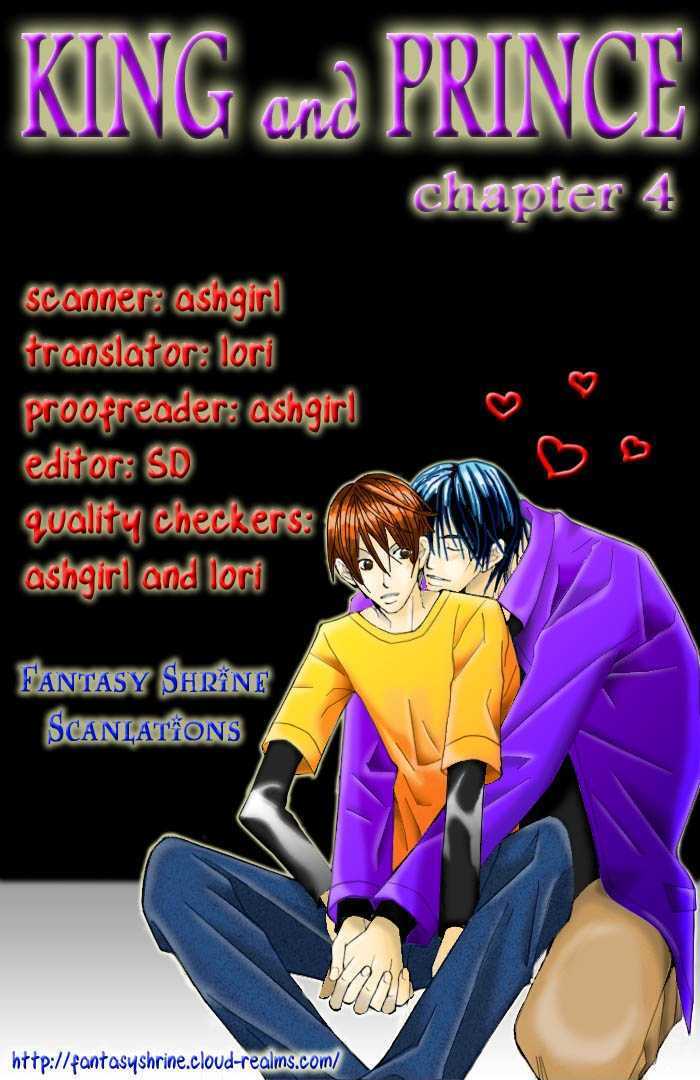 King & Prince Chapter 4 page 1 - Chapter 4 : Not Because I Want To Be Your Friend! ~ Part II