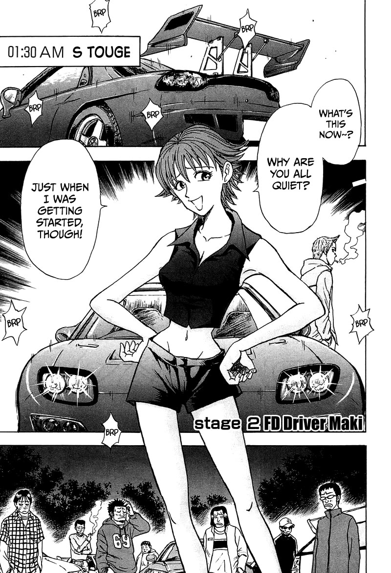 King Chapter 5 page 1 - Chapter 5: Stage 2 FD Driver Maki