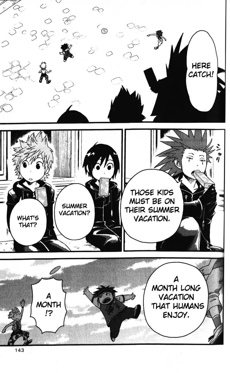 Kingdom Hearts: 358/2 Days Chapter 14 page 11 - Chapter 14: Summer Vacation