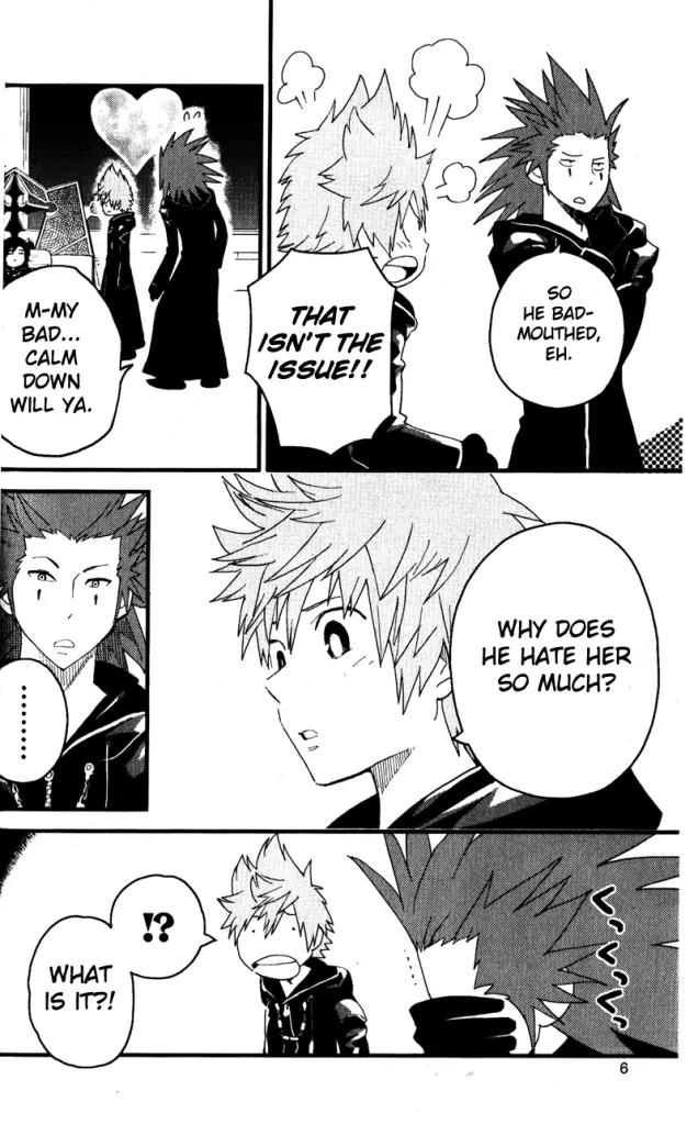 Kingdom Hearts: 358/2 Days Chapter 18 page 8 - Chapter 18: Failure